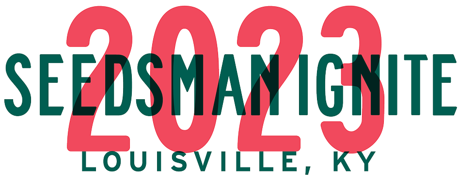 2023 Seedsman Ignite. Louisville, KY. Logo.